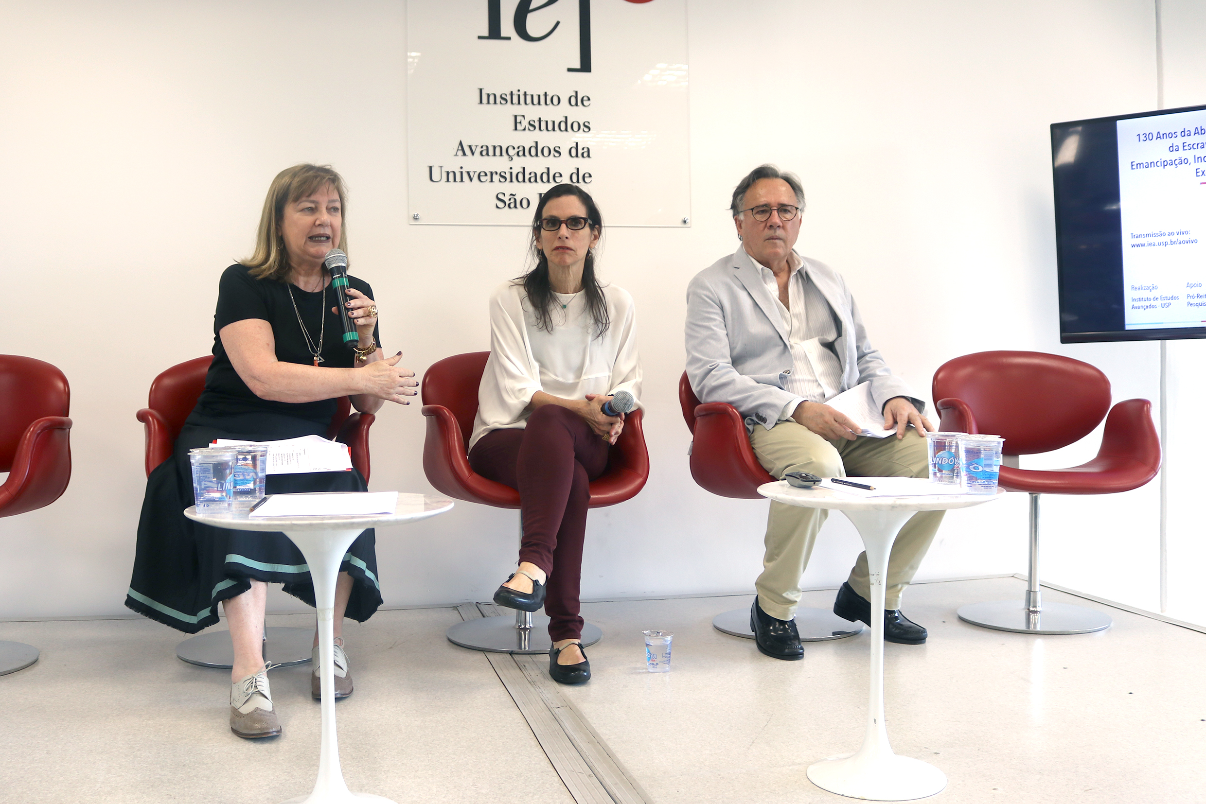 Maria Helena Pereira Toledo Machado, Lilia Schwarcz e Luiz Felipe de Alencastro