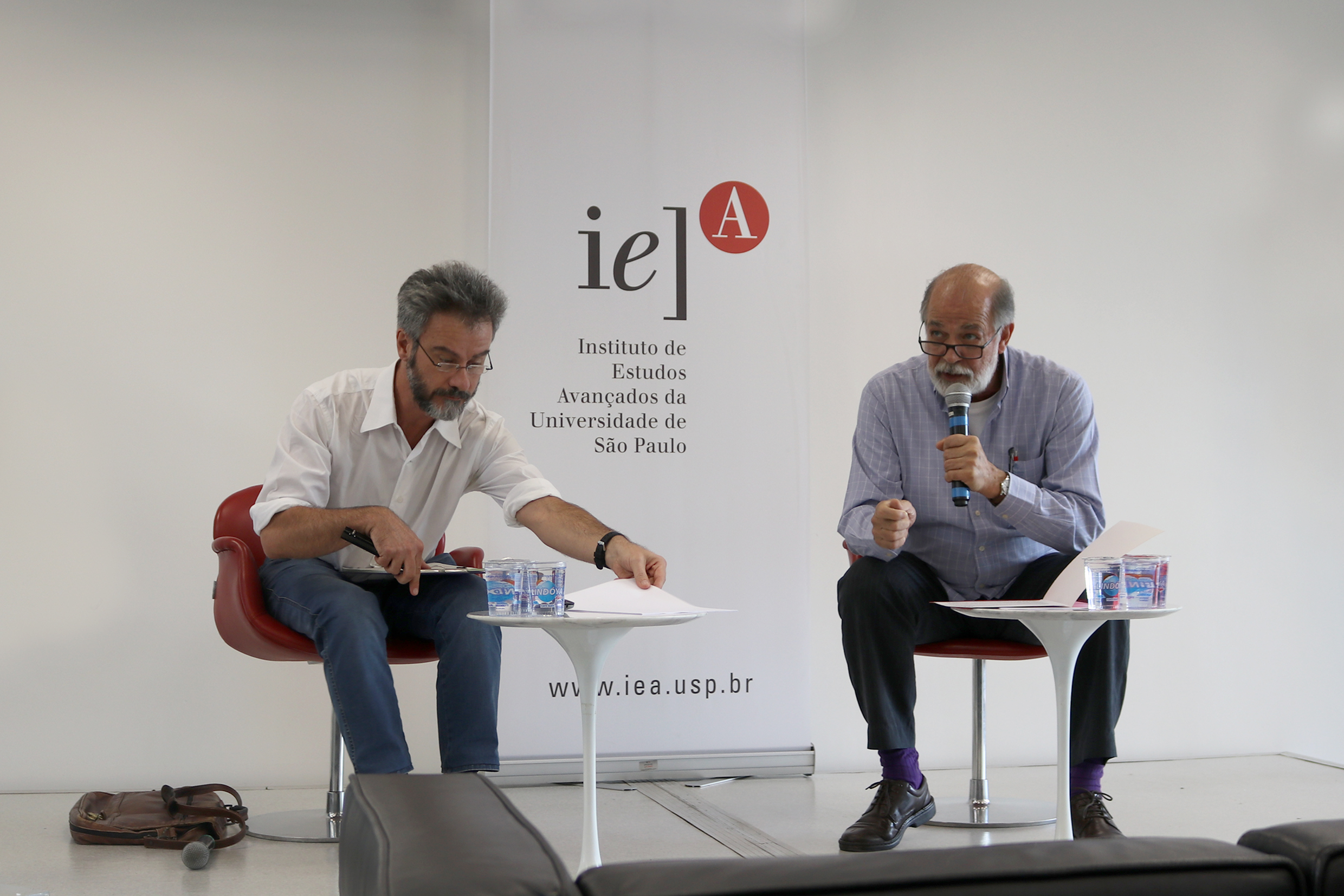 Jorge Luis da Silva Grespan e Pablo Mariconda