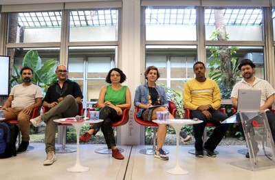 Adriano Mauriz, Edson Paulo, Eliana Sousa Silva, Carolina de Camargo Abreu, Cell Dantas e Fernando Yamamoto