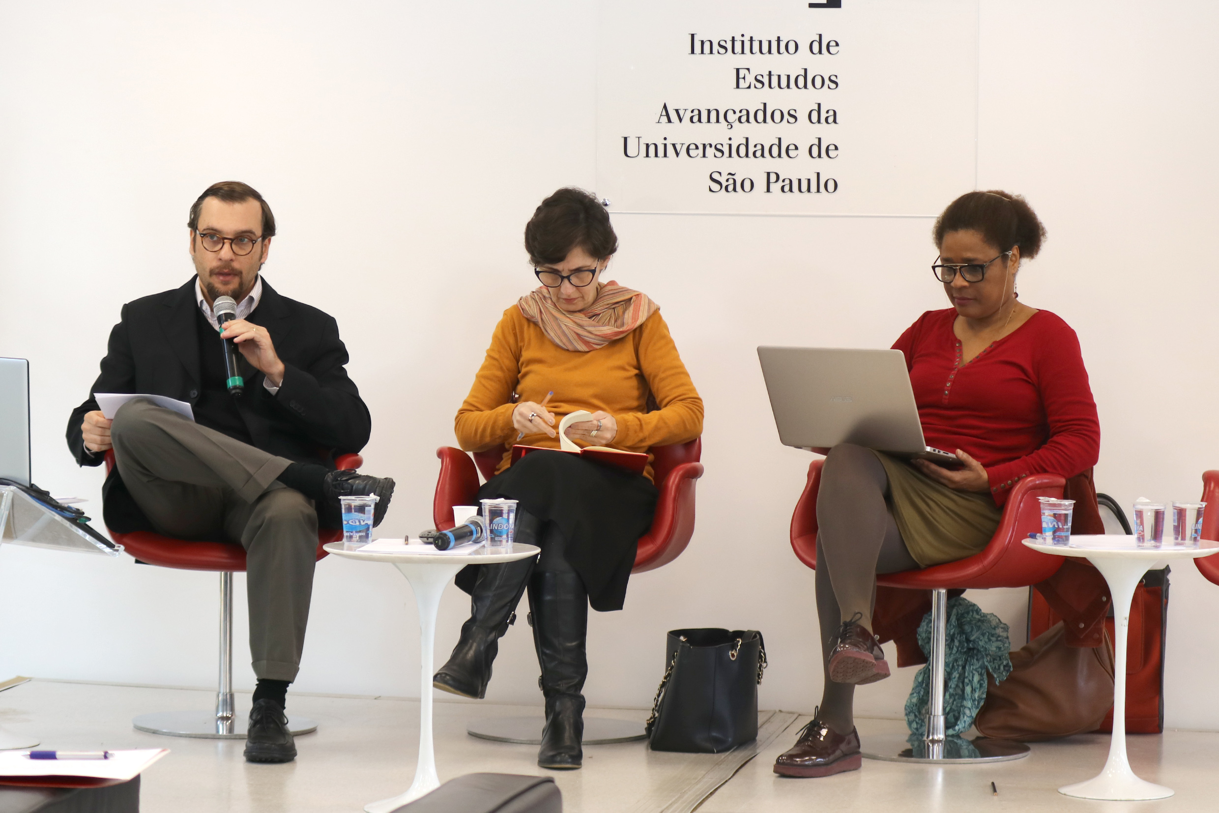 Eduardo Bittar, Wania Pasinato e Iolanda Évora