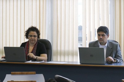 Denise Duarte e Paulo Almeida, relatores do Painel IV - 13/06/2018