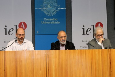 Fabio Kon, Guilherme Ary Plonski e Marcos Buckeridge - 12/06/2018