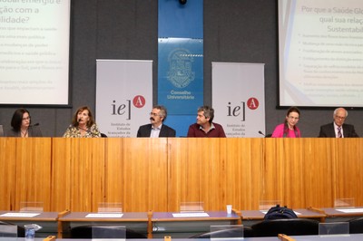 Lígia Vizeu Barrozo, Helena Ribeiro, Eugênio Fernandes Queiroga, Sérgio Pacca, Ana Paula Fracalanza e Arlindo Philippi Jr - Painel I - 12/06/2018