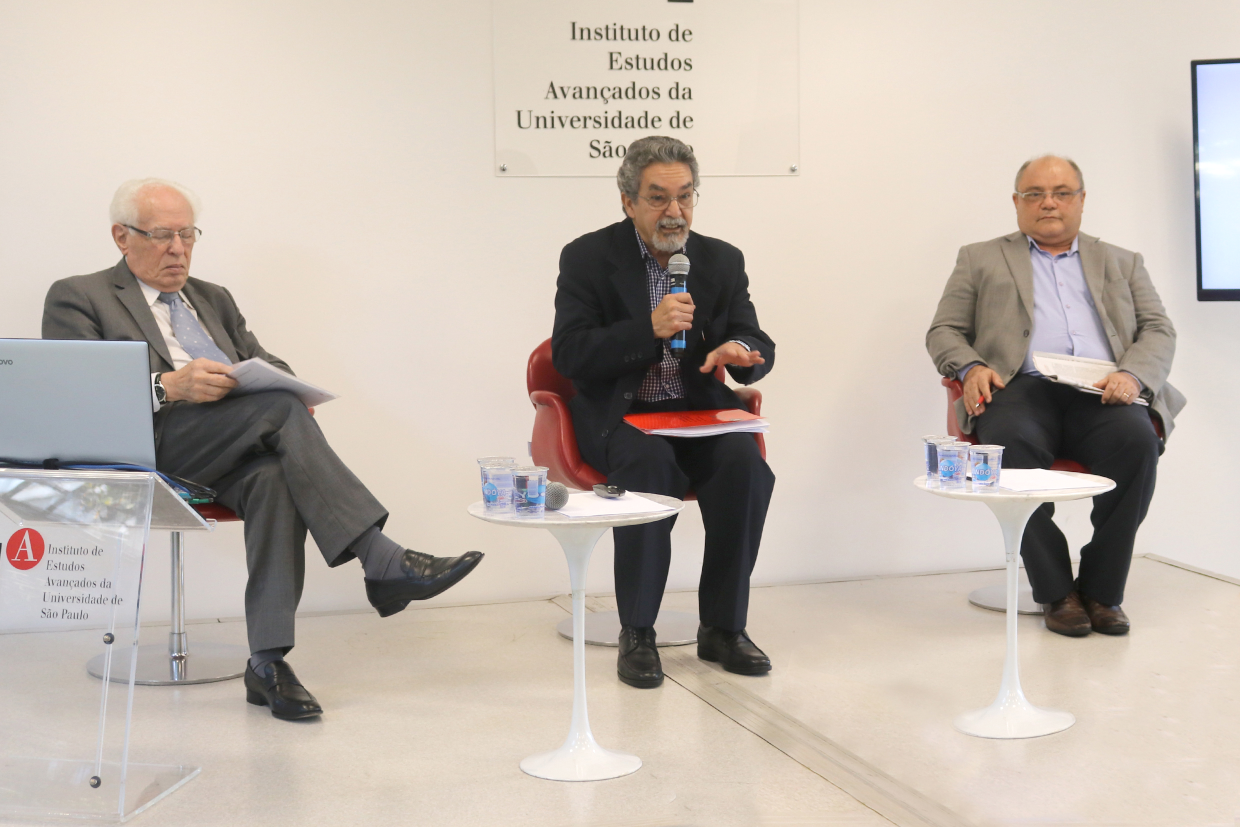 José Goldemberg, Nílson José Machado e Maurício Holanda Maia