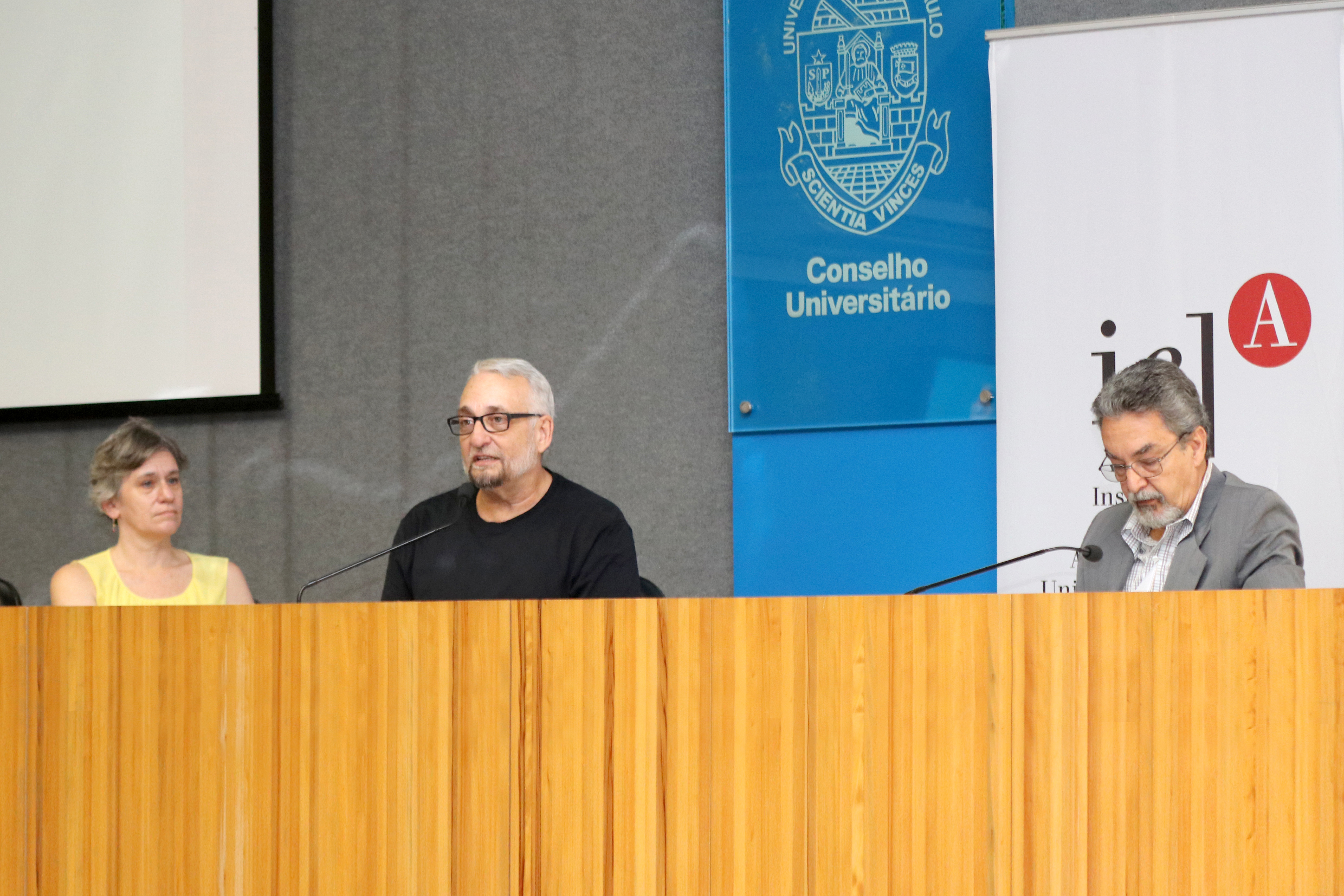 Helena Singer, Paulo Saldiva e Nílson José Machado