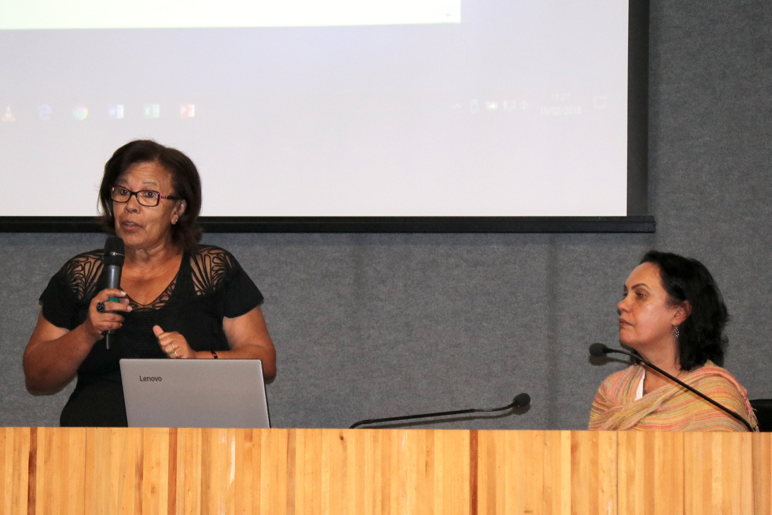 Maria Ivone da Silva e jane Zilda Ramires - 19/02/2018