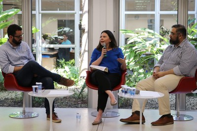 Rafael Fonseca Santos, Maria Edelvacy Marinho e Diogo Rais
