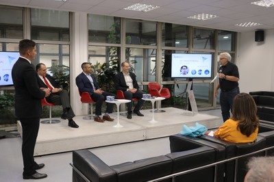 Fábio Barros, Glaucius Oliva, Matthew Kane, Geoff MacKay e Paulo Saldiva