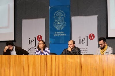 César Simoni Santos, Ana Fani Alessandri Carlos, Danilo Volochko e Paolo Colosso 