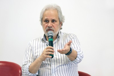 Marcos Buckerige  abre o evento