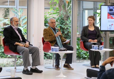 Guilherme Ary Plonski, José Álvaro e Brigitte Weiffen