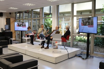 Marina Massimi, Dirceu de Mattos Júnior, Márcio Luiz Fernandes e Anette Hoffmann