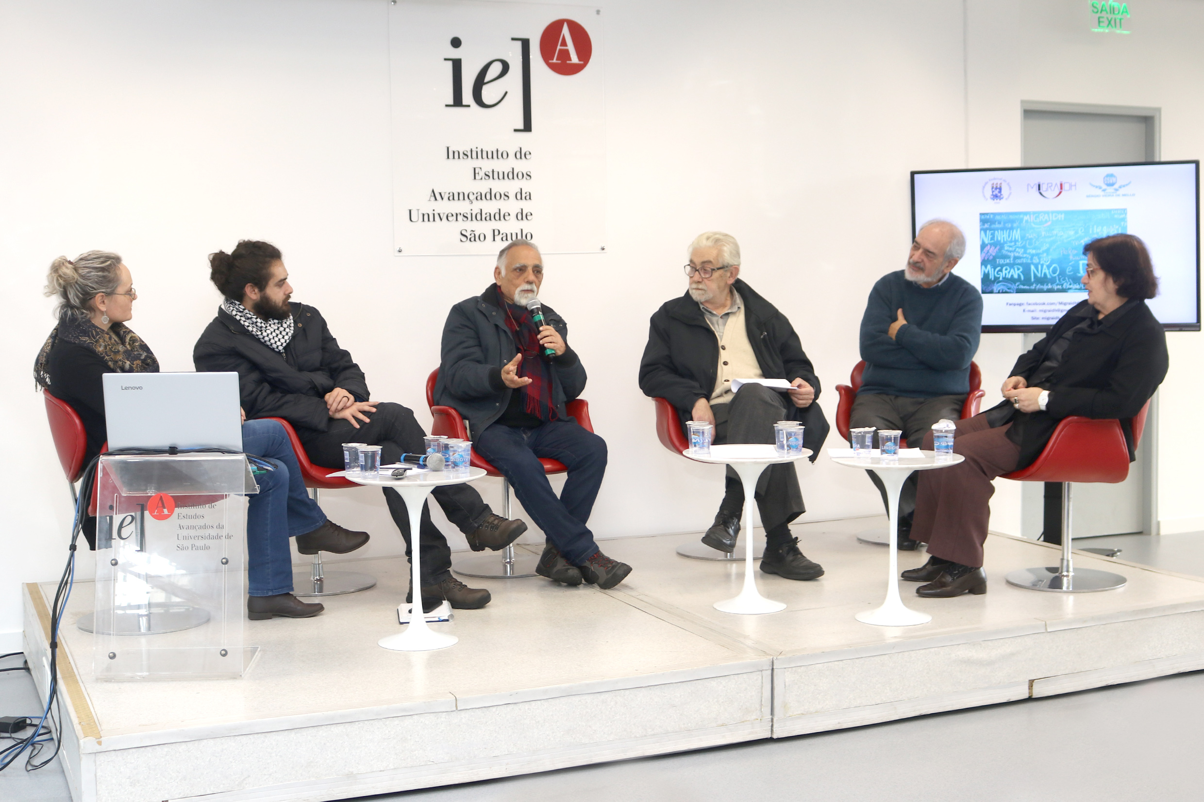 Giuliana Redin, Alex Barcelos Monaiar,  Josef David Yaari, Héctor Omar Ardans Bonifacino e Eda Tassara