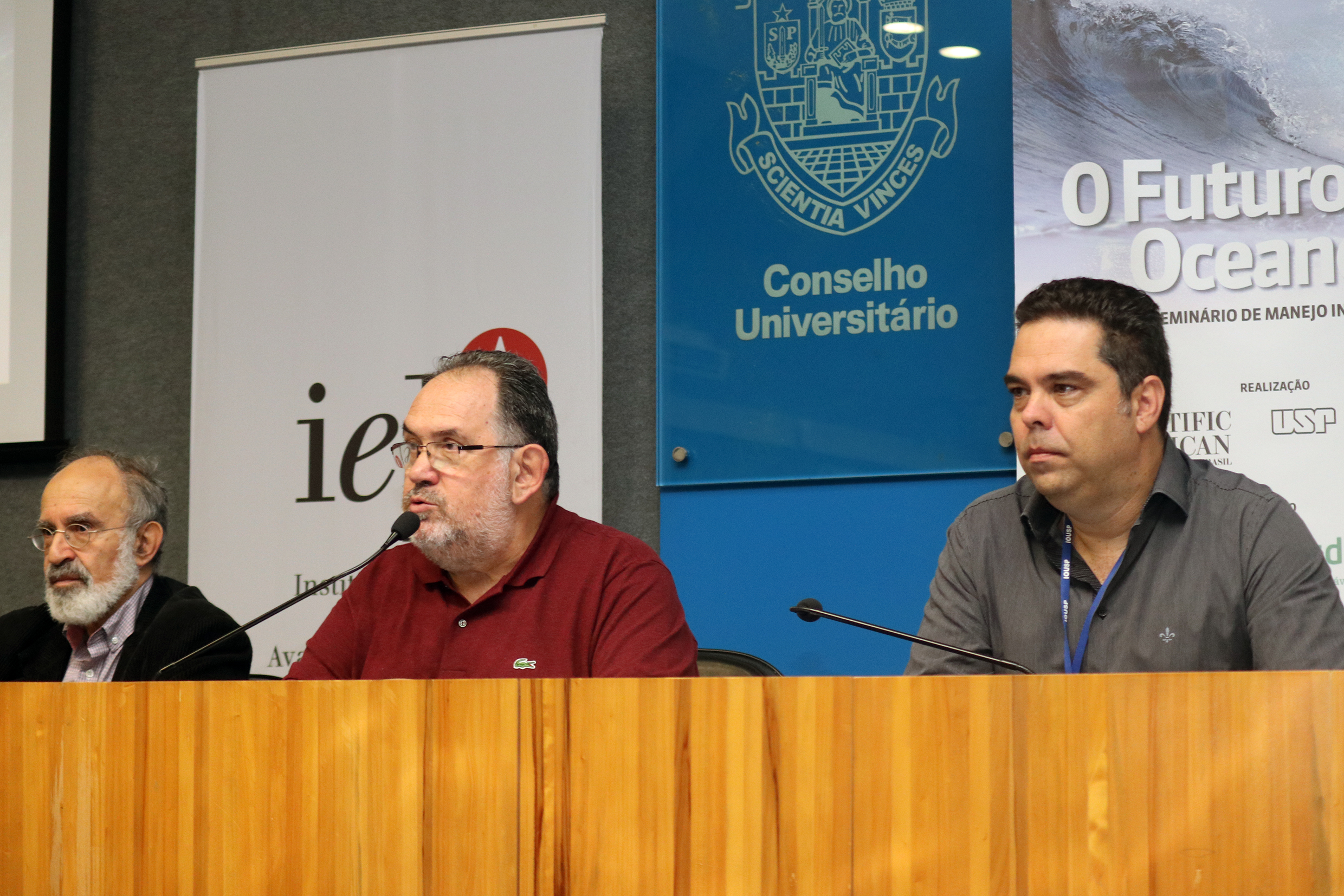 Guilherme Ary Plonski, Alfredo Nastari e Alexander Turra
