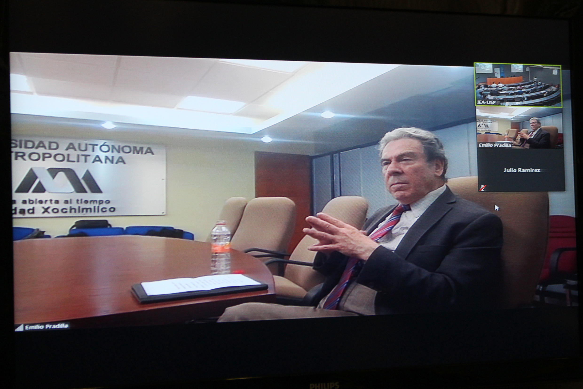 Emilio Pradilla Cobos, via skype - 1/10/2018