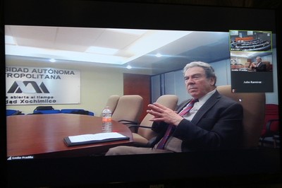 Emilio Pradilla Cobos, via skype - 1/10/2018