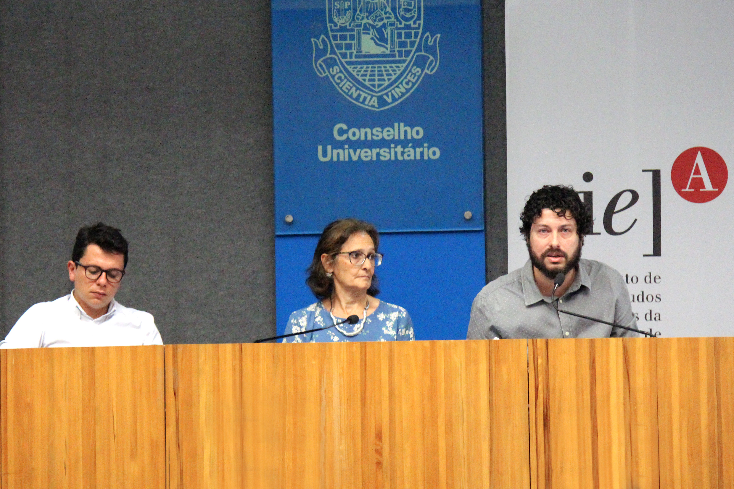 Gustavo Prietro, Ana Fani Alessandri Carlos  e César Simoni Santos - 02/10/2018