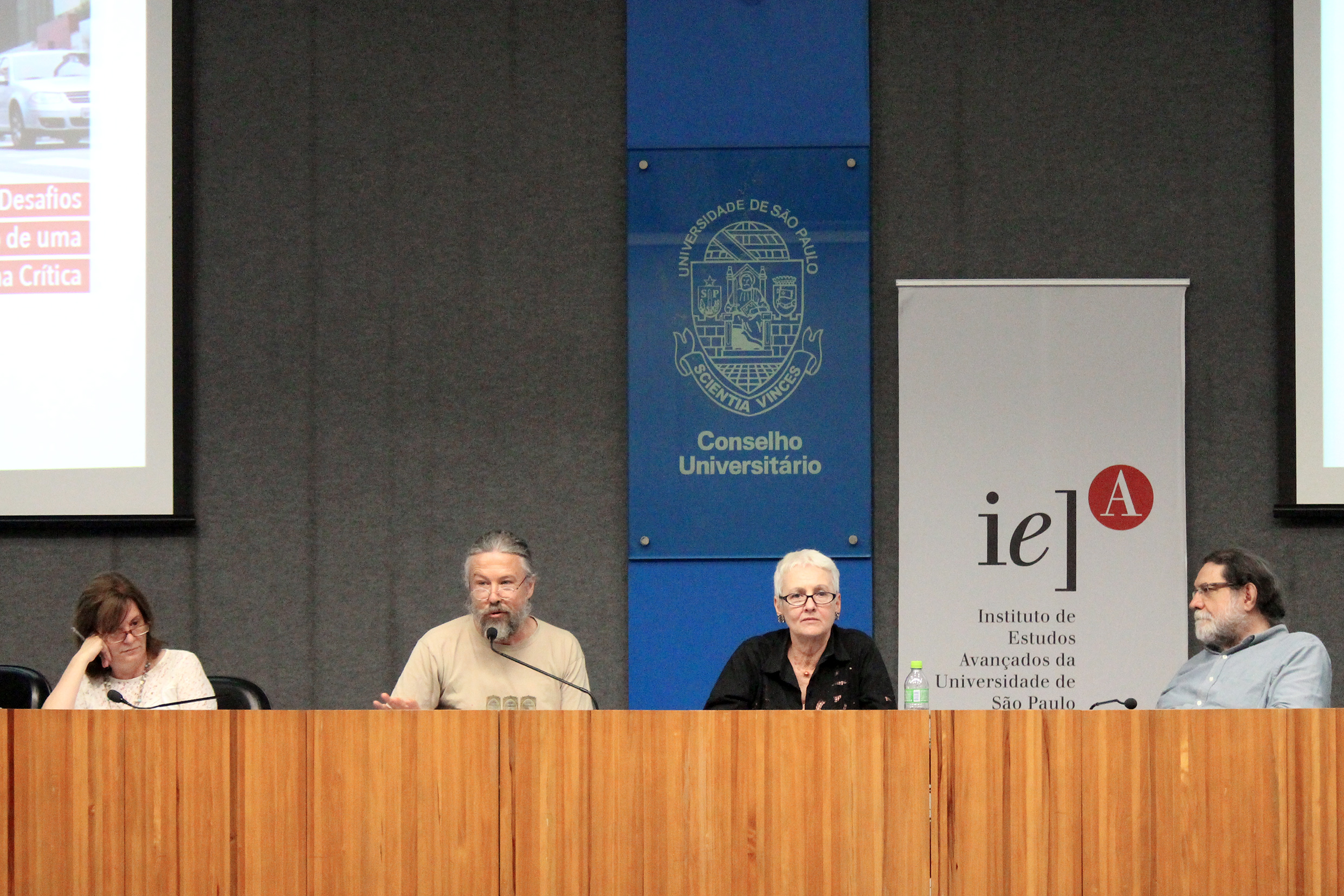Isabel Alvarez, Carlos de Almeida Toledo, Virgínia Fontes e Paulo Xavier Pereira - 03/10/2018 