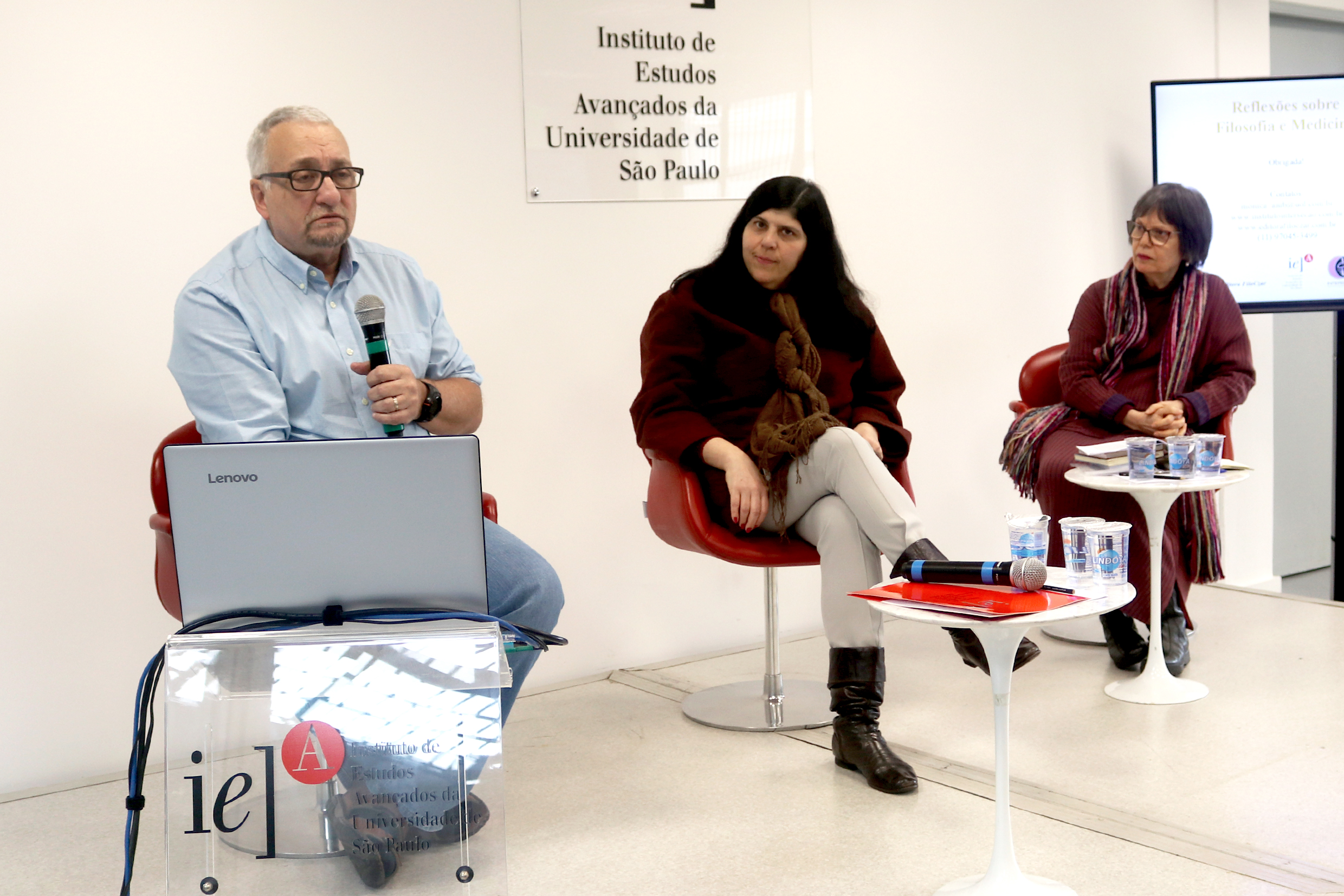 Paulo Saldiva, Monica Aiub e Liana Gottlieb