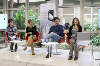 Regina Yoshie Matsue, Sylvia Dantas, Cássio Silveira e Denise Martin 