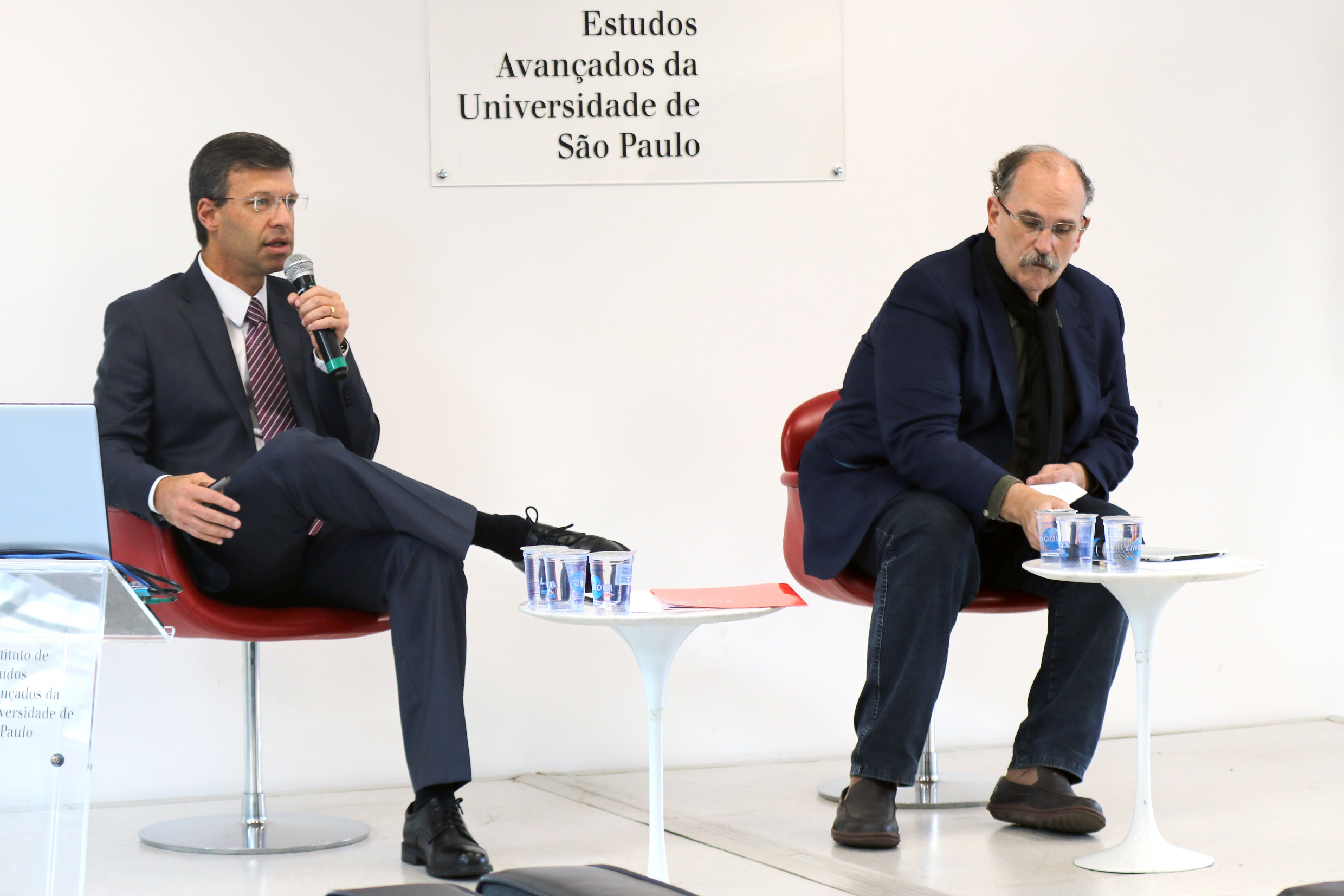 Sidney Klajner  e Glauco Arbix