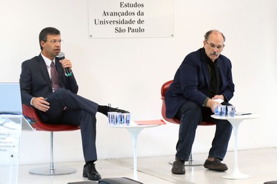 Sidney Klajner  e Glauco Arbix