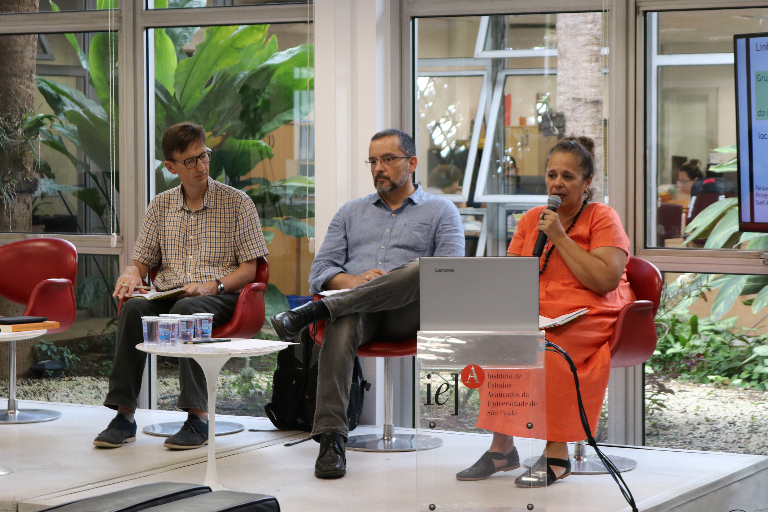 Klaus Frey, João Ricardo Guimarães Caetano e Sueli Furlan