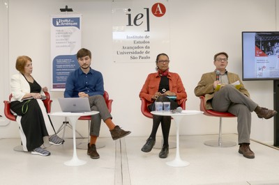 Leila Leite Hernandez, Flores Giorgini, Ligia Fonseca Ferreira e Alexandre de Freitas Barbosa 