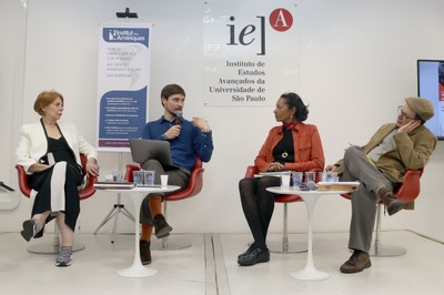 Leila Leite Hernandez, Flores Giorgini, Ligia Fonseca Ferreira e Alexandre de Freitas Barbosa 