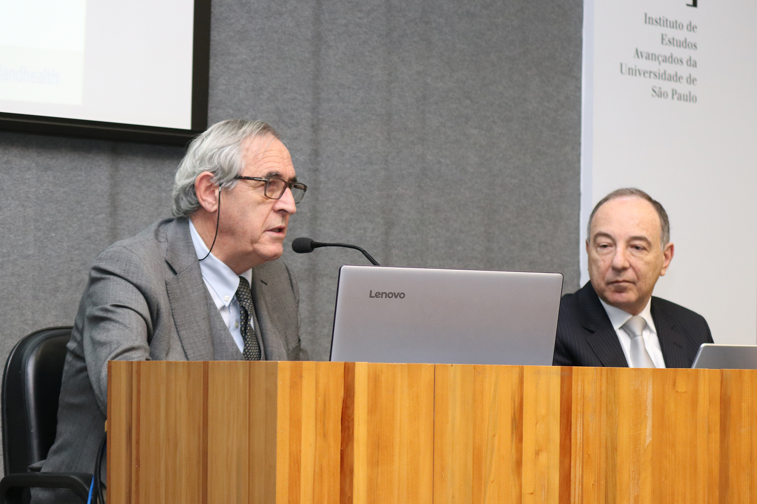 Mike Gibney e Mauro Fisberg 