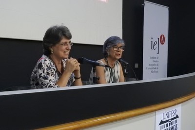 Ana Lydia Sawaya e Semíramis Martins Álvares Domene