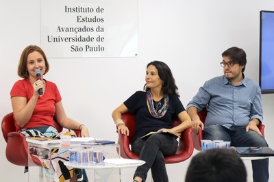 Juliana Gomes, Carolina Burle de Niemayer e Orlando Lima Pimentel