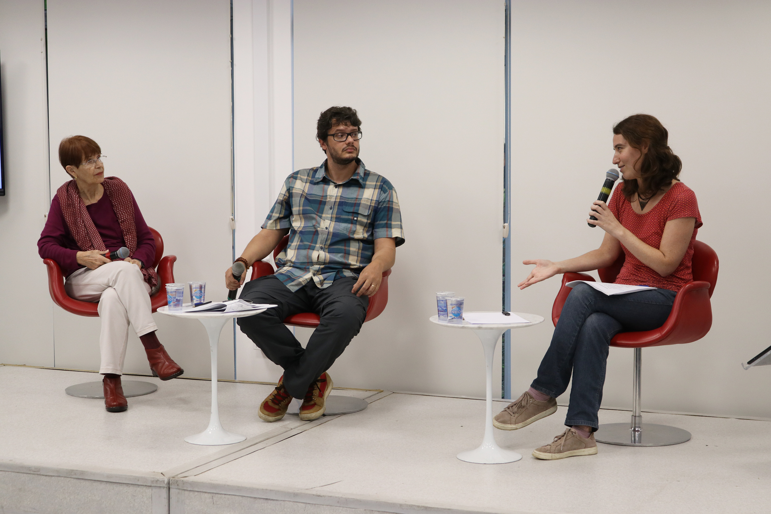 Maria Isabel Fleming, Igor Rodrigues e Meliam Gaspar