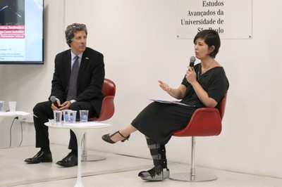 Christopher Marrion e Renata Vieira da Motta