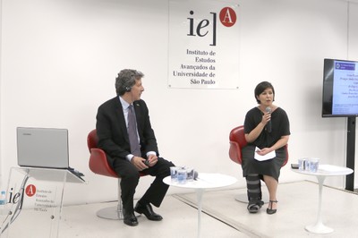 Christopher Marrion e Renata Vieira da Motta