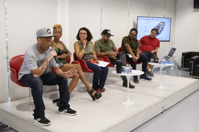 DJ KL Jay, Karol Conka, Eliana Sousa Silva, Cláudio Miranda, Acauam Oliveira  e Marcio Vidal