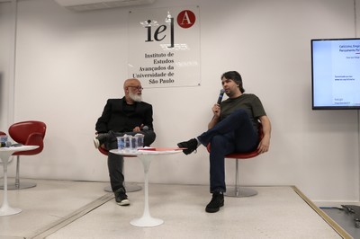 Luiz Felipe Pondé e Fernando José Coscioni