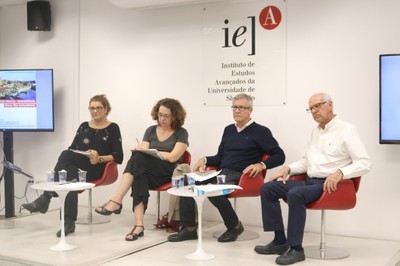 Andréa Zhouri Laschefski, Deisy Ventura, Dimas Floriani e Arlindo Philippi Jr
