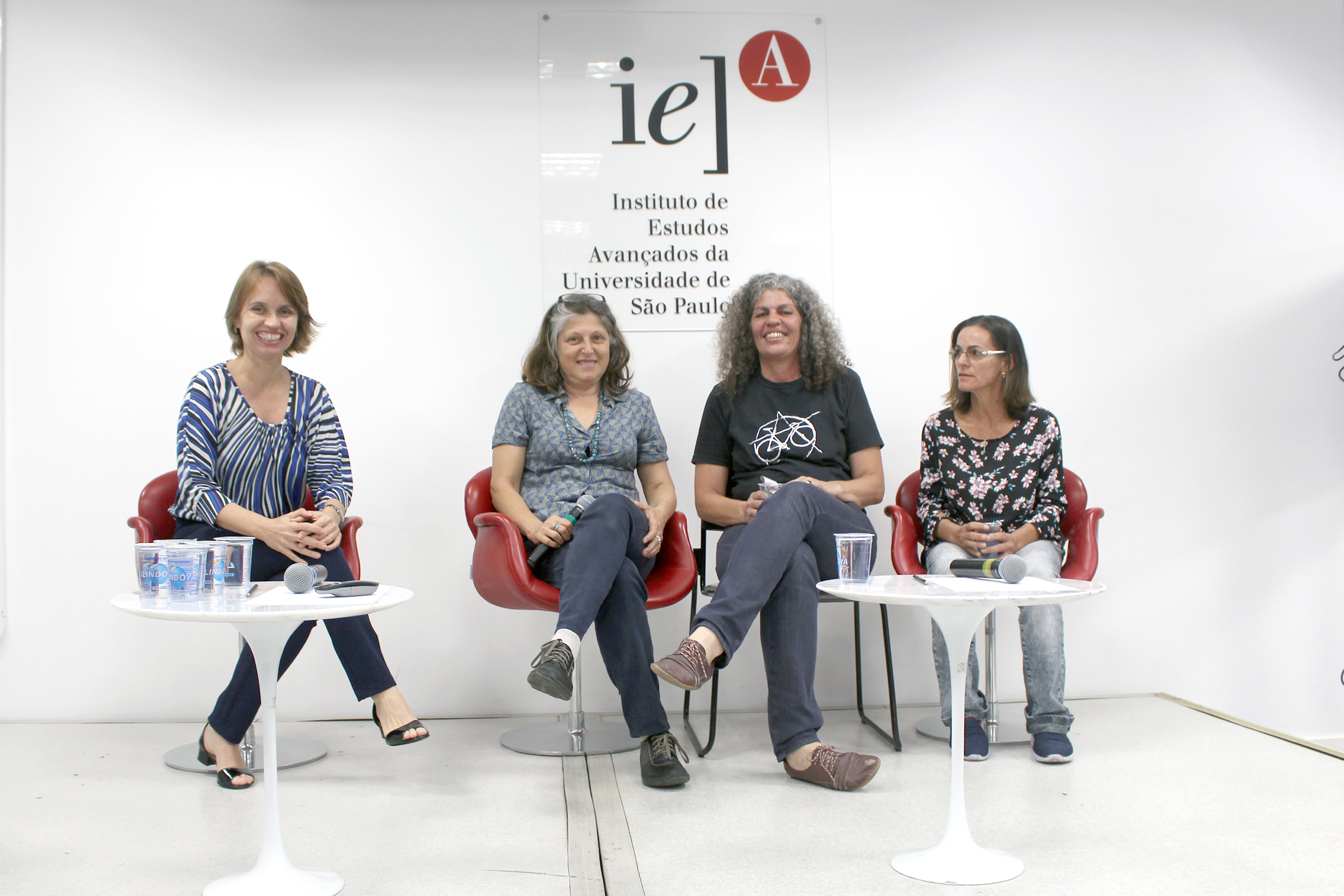 Patrícia Jaime, Thais Mauad, Cyra Malta Olegário da Costa e Terezinha Matos