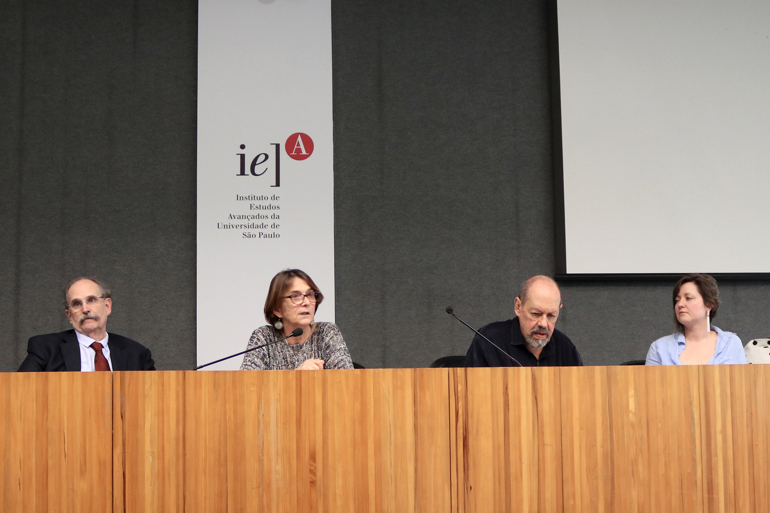 Glauco Arbix, Helena Nader, Paulo Herkenhoff e Talita Trizoli 