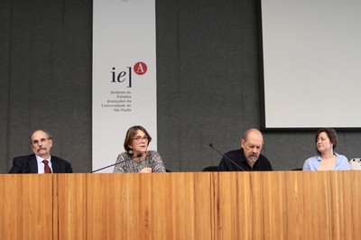 Glauco Arbix, Helena Nader, Paulo Herkenhoff e Talita Trizoli 