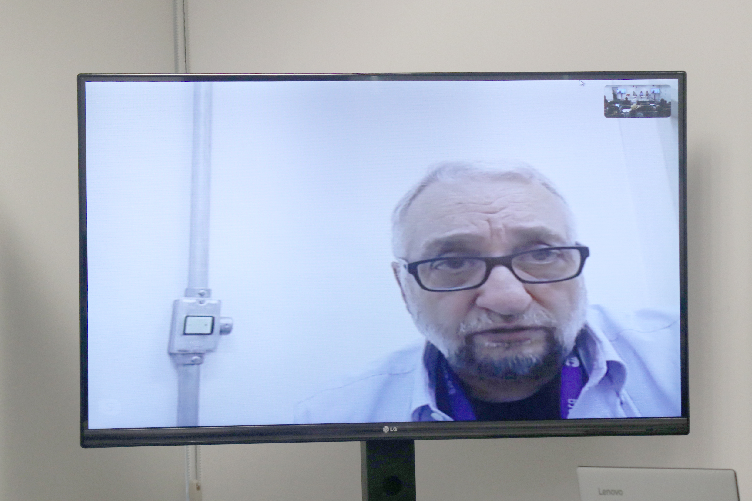 Paulo Saldiva, via skype