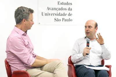 Iain Walker e Sérgio Fausto 