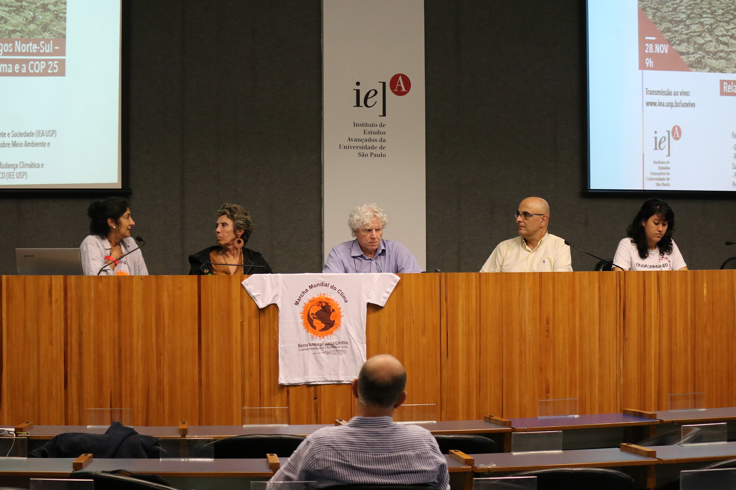 Cristina Carballo, Jussara Carvalho, Pedro Roberto Jacobi, Pedro Luiz Côrtes e Beatriz Pagy