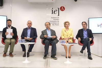 Marcelo Calero, Juca Ferreia, Francisco Weffort, Marta Suplicy e Luiz Roberto Nascimento Silva