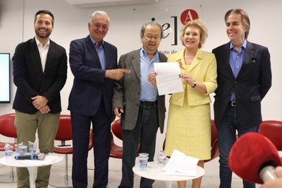 Marcelo Calero, Juca Ferreia, Francisco Weffort, Marta Suplicy e Luiz Roberto Nascimento Silva