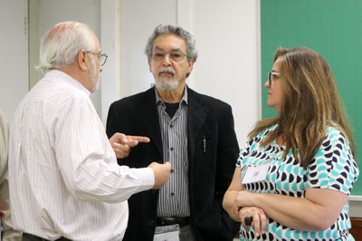Luiz Carlos de Menezes, Nílson José Machado e Cláudia Sintoni