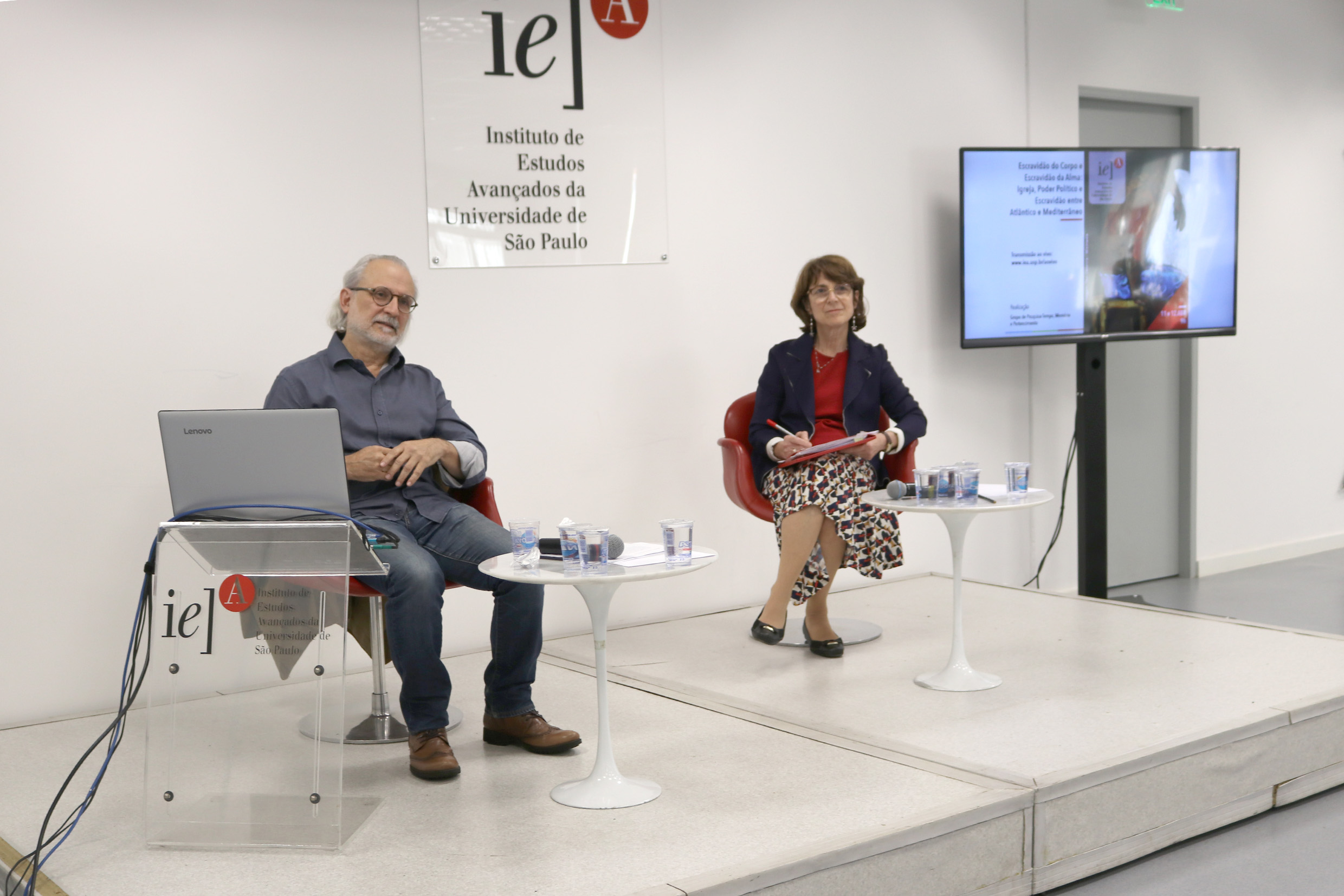 Alcir Pécora e Marina Massimi - 11/04/2019 