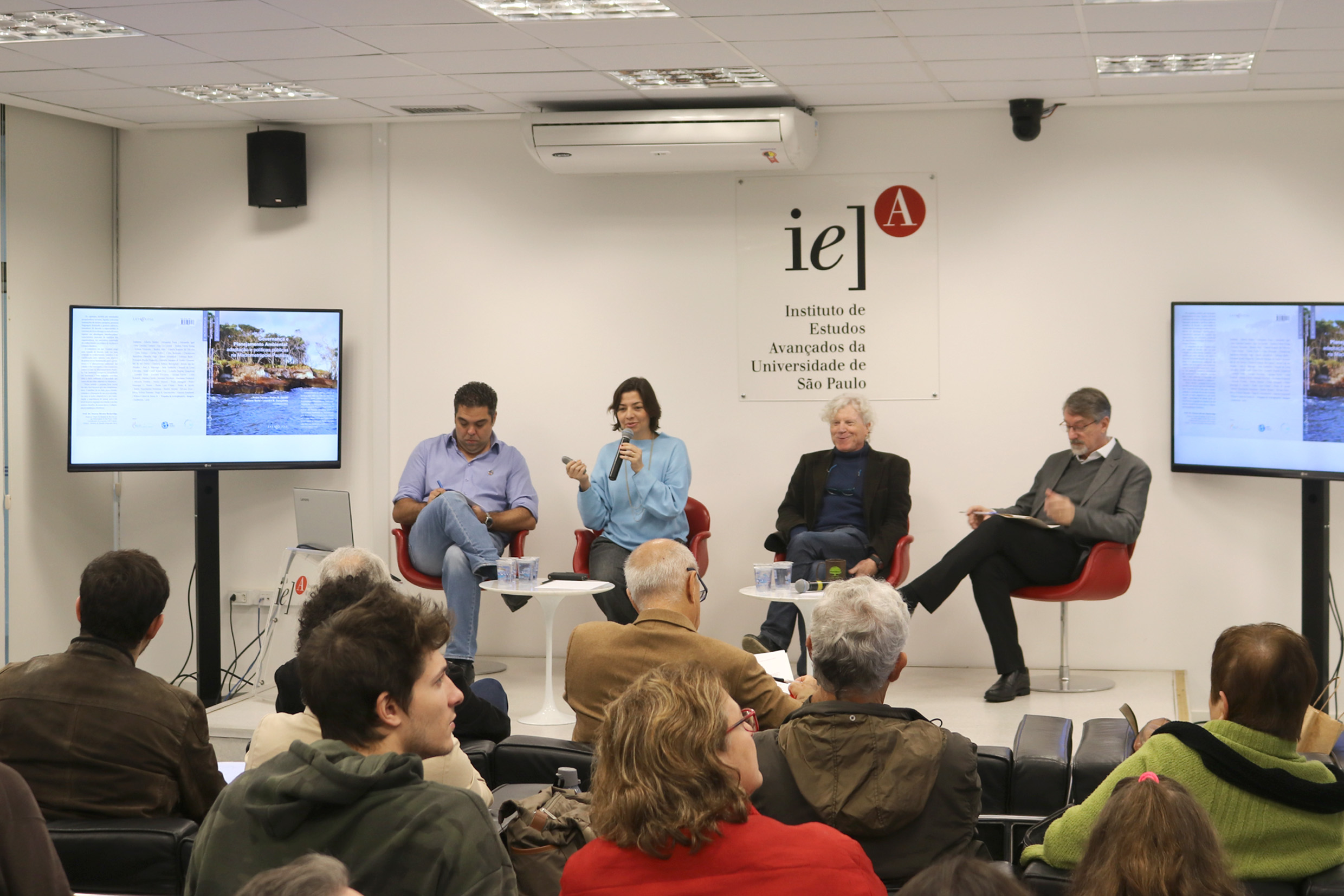 Alexander Turra, Leandra Gonçalves, Pedro Jacobi e Eduardo Trani