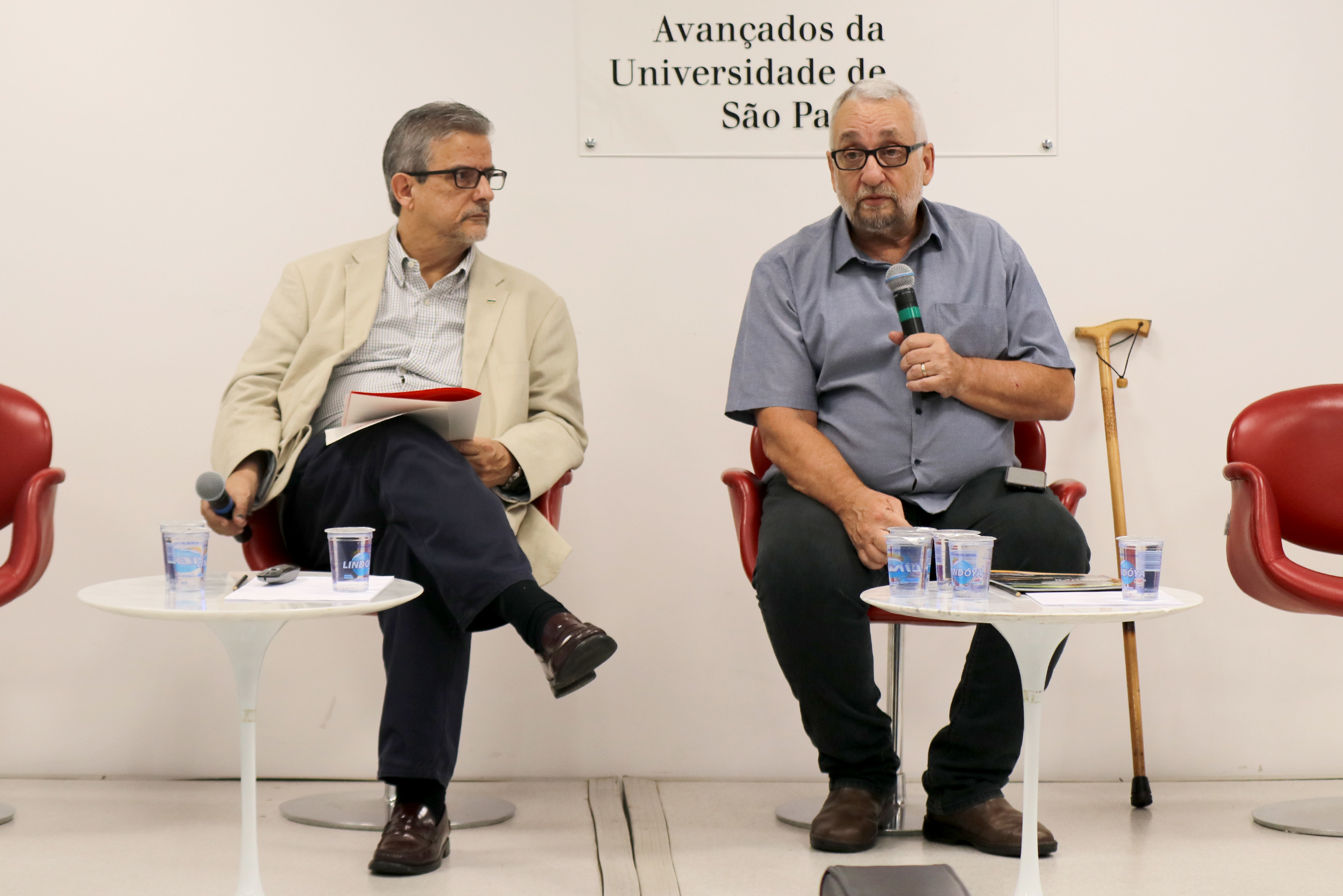 Luiz Roberto Serrano e Paulo Saldiva